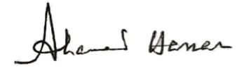 Chairman's Signature